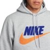 Nike Sportswear bluza męska kangurka szara z nadrukiem